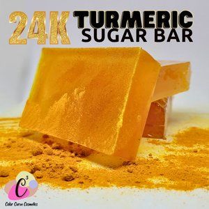 24K Turmeric Brightening Soap Bar | Set of 2